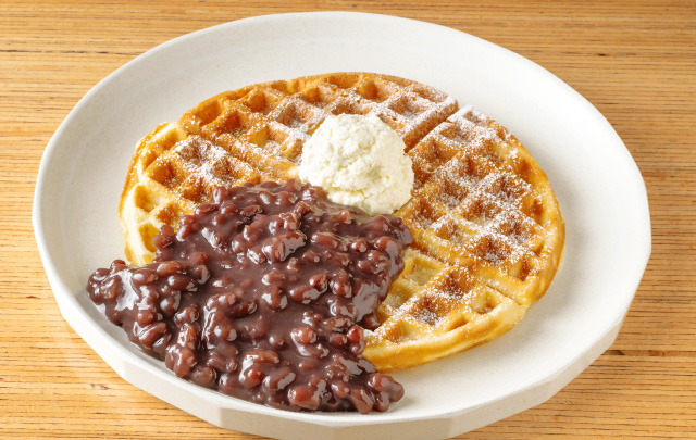 シキシマワッフル こぼれあんこ