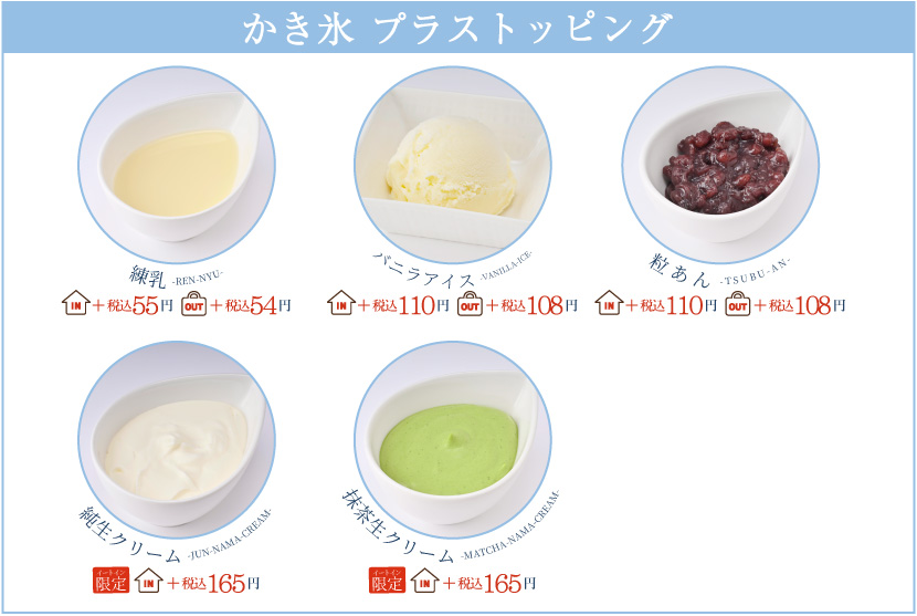 かき氷プラストッピングb