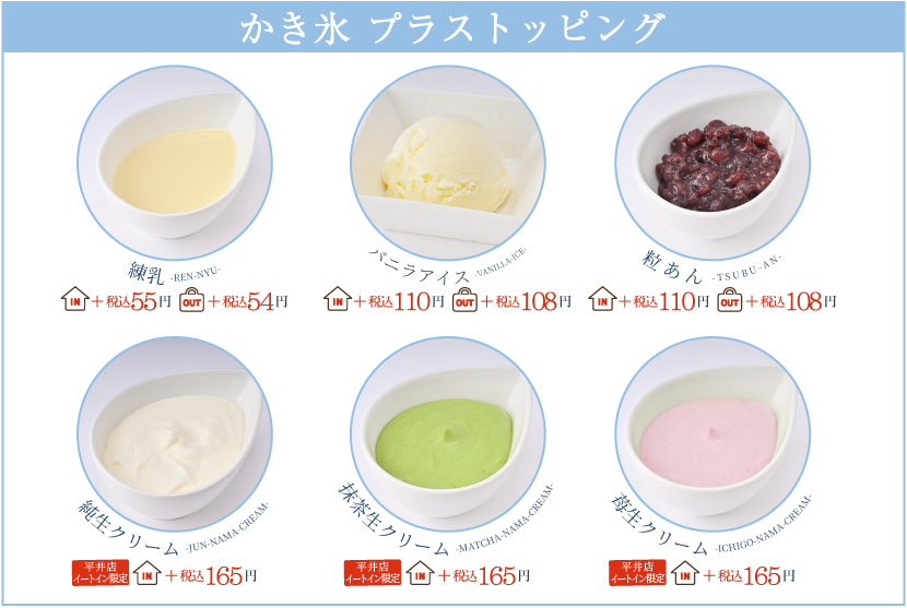 かき氷プラストッピングb